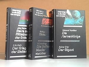 Unterwegs in die Welt von morgen. Utopische Geschichten und Science-fiction-Ronnane 3 Bücher