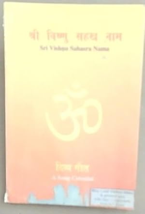 Immagine del venditore per Sri Vishna Sahasra Nama: A Song Celestial venduto da Chapter 1