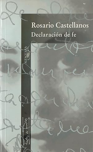 Imagen del vendedor de Declaracin de fe. Reflexiones sobre la situacin de la mujer en Mxico . a la venta por Librera Astarloa