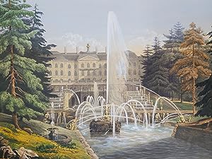 Bild des Verkufers fr Vues pittoresques des palais et jardins impriaux aux Environs de St. Ptersbourg zum Verkauf von PY Rare Books