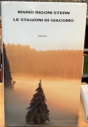 Le stagioni di Giacomo. Autografo