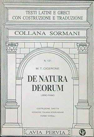 Bild des Verkufers fr De natura deorum zum Verkauf von Librodifaccia
