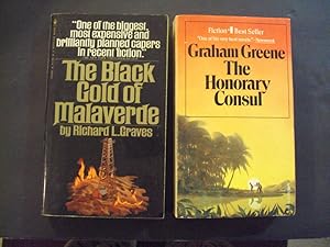 2 PBs The Black Gold Of Malaverde Richard L Graves; The Honorary Consul Graham Greene