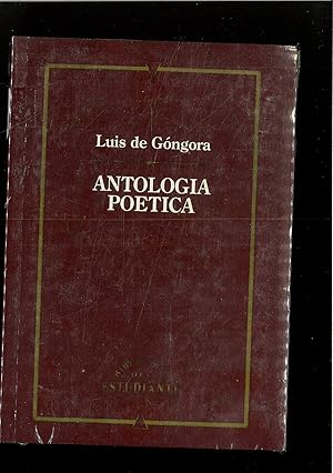 Seller image for ANTOLOGIA POETICA for sale by Papel y Letras