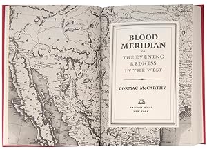 Bild des Verkäufers für Blood Meridian. of The Evening Redness in the West. zum Verkauf von Shapero Rare Books