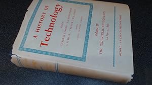 Seller image for A History Of Technology, Vol IV The Industrial Revolution c1750 to c1850 for sale by BoundlessBookstore