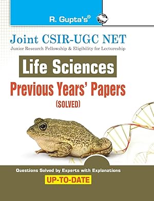 Immagine del venditore per Joint CSIRUGC NET: Life Sciences Previous Years' Papers (Solved) venduto da Redux Books