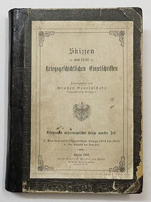 Bild des Verkufers fr Erfahrungen auereuropischer Kriege neuester Zeit. II. Aus dem russisch-japanischen Kriege 1904 bis 1905. 4: Die Schlacht bei Liao yan. zum Verkauf von Antiquariat Martin Barbian & Grund GbR