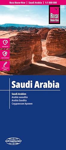 Image du vendeur pour Reise Know-How Landkarte Saudi-Arabien / Saudi Arabia (1:1.800.000) : rei- und wasserfest (world mapping project) mis en vente par AHA-BUCH GmbH