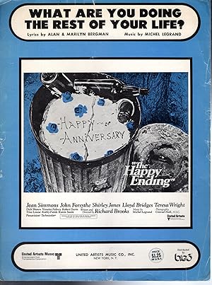 Immagine del venditore per SHEET MUSIC: "What are You Doing the Rest of Your Life?". from the Broadway Musical Comedy "The Happy Ending") venduto da Dorley House Books, Inc.