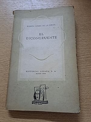 Imagen del vendedor de El incongruente a la venta por Libros nicos