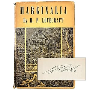 Seller image for Marginalia [Association Copy] for sale by Memento Mori Fine and Rare Books