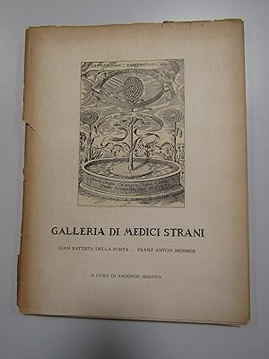 Immagine del venditore per GALLERIA DI MEDICI STRANI. A cura di Antonio Miotto. Vister. 1949 venduto da Amarcord libri