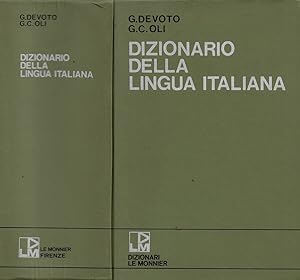 Bild des Verkufers fr Dizionario della Lingua Italiana zum Verkauf von Biblioteca di Babele