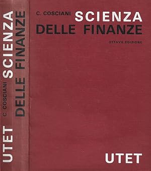 Imagen del vendedor de Scienza delle finanze a la venta por Biblioteca di Babele