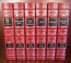 Bild des Verkufers fr The Novels of Jane Austen 6 Volume Set; Pride and Prejudice, Mansfield Park, Emma, Persuasion, Sense and Sensibility, and Northanger Abbey zum Verkauf von Ernestoic Books