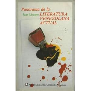 Seller image for Panorama de la literatura venezolana actual (Coleccio?n Tro?picos) (Spanish Edition) for sale by Redux Books