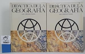 Image du vendeur pour Didctica de la Geografa. Vol I y II mis en vente par MONKEY LIBROS