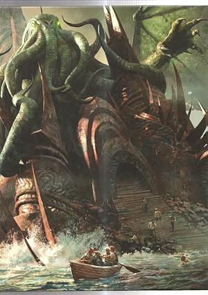 Imagen del vendedor de Album EdgeEnt: : El arte de los mitos de Cthulhu de H.P.Lovecraft a la venta por El Boletin