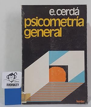 Imagen del vendedor de Psicometra general a la venta por MONKEY LIBROS