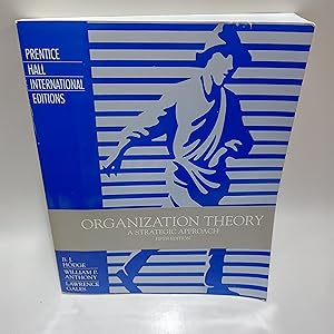 Imagen del vendedor de Organization Theory: A Strategic Approach. 5th Edition a la venta por Cambridge Rare Books