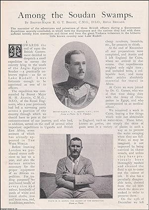 Immagine del venditore per Among the Soudan Swamps : three British Officers during a Government Expedition, in which both the Europeans & the natives they had with them suffered from starvation & thirst. A complete 3 part uncommon original article from the Wide World Magazine 1902. venduto da Cosmo Books