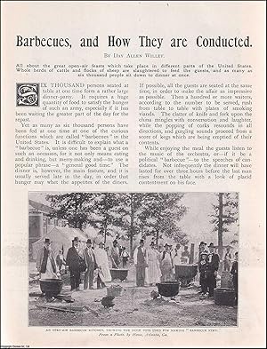 Seller image for Barbecues, & how they are Conducted. An uncommon original article from the Wide World Magazine 1902. for sale by Cosmo Books