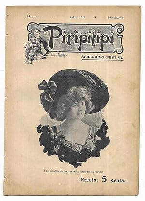PIRIPITIPI Semanario Festivo Nº 22 1903