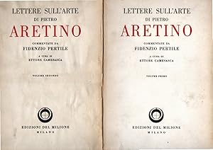 Lettere sull'arte ( 2 vol.)