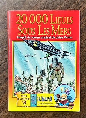 Image du vendeur pour 20 000 LIEUES SOUS LES MERS; SERIE CLASSIQUE #8 RICHARD ET LE SECRET MAGIQUES mis en vente par La Bouquinerie  Dd