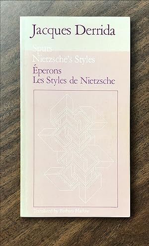 Spurs: Nietzsche's Styles - Eperons: Les Styles de Nietzsche