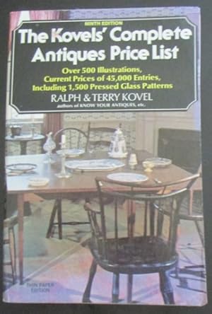 Bild des Verkufers fr The Kovels Complete Antique Price List zum Verkauf von Book Look