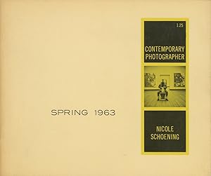 Seller image for CONTEMPORARY PHOTOGRAPHER SPRING 1963. for sale by Andrew Cahan: Bookseller, Ltd., ABAA