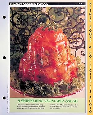 McCall's Cooking School Recipe Card: Salads 22 - Perfection Salad : Replacement McCall's Recipage...
