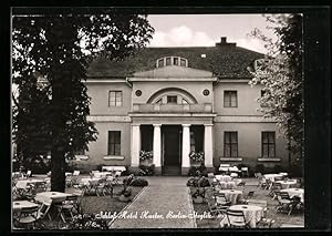 Ansichtskarte Berlin-Steglitz, Schloss-Hotel und Restaurant Huster, Schlossstrasse 48