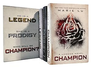Seller image for THE LEGEND TRILOGY BOXED SET Legend/Prodigy/Champion for sale by Rare Book Cellar