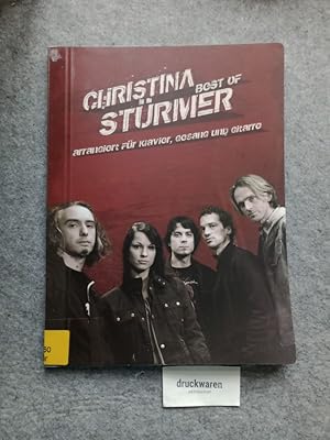 Seller image for Christina Strmer - Best of : arrangiert fr Klavier, Gesang und Gitarre. for sale by Druckwaren Antiquariat