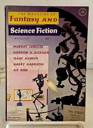 Bild des Verkufers fr The Magazine of Fantasy and Science Fiction (August 1961) Volume 21. No. 2 zum Verkauf von S. Howlett-West Books (Member ABAA)