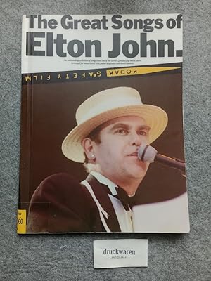 Immagine del venditore per The Great Songs Of Elton John. An outstanding collection of songs from one of the world's greatest pop music stars. Arranged for piano/vocal with guitar diagrams and chord symbols. venduto da Druckwaren Antiquariat