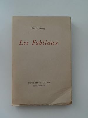 Seller image for Les Fabliaux. Etude d'histoire litteraire et de stylistique medievale. for sale by Wissenschaftliches Antiquariat Zorn