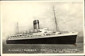 Ansichtskarte / Postkarte Compagnie de Navigation Sud Atlantique, Paquebot Pasteur, Dampfer
