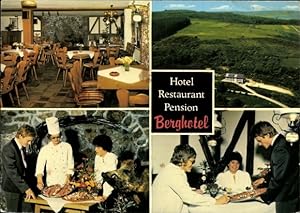 Ansichtskarte / Postkarte Langenaubach Haiger in Hessen, Hotel Restaurant Pension Berghotel, Inne...