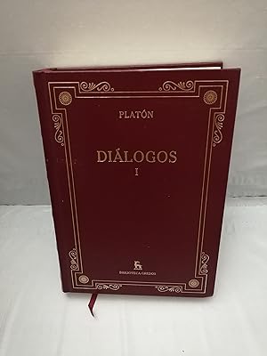 Seller image for PLATN. Dilogos I: Apologa de Scrates, Critn, Eutifrn, Ion, Lisis, Crmides, Hipias Menor, Hipias Mayor, Laques, Protgoras (Tapa dura, Col. Biblioteca Gredos) for sale by Libros Angulo