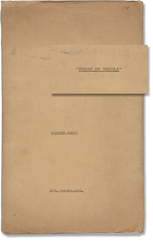 Imagen del vendedor de Nurse on Wheels (Original screenplay for the 1963 British film) a la venta por Royal Books, Inc., ABAA