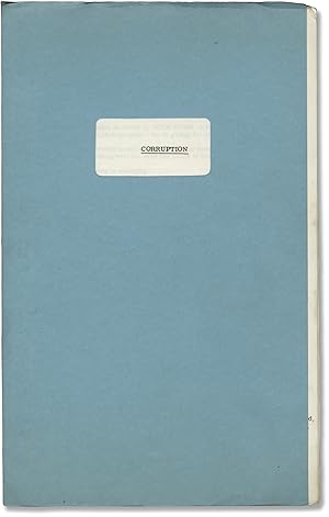 Bild des Verkufers fr Corruption [Carnage] (Original screenplay for the 1968 film) zum Verkauf von Royal Books, Inc., ABAA