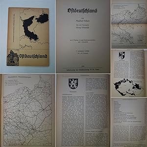 Ostdeutschland. Mit 27 Karten, 11 amtlichen Kartenausschnitten und 1 Schaubild