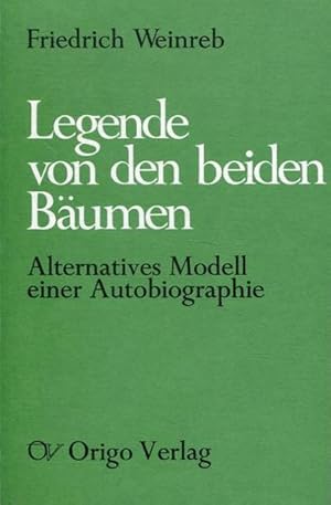 Bild des Verkufers fr Die Legende von den beiden Bumen: Alternatives Modell einer Autobiographie Alternatives Modell einer Autobiographie zum Verkauf von Antiquariat Mander Quell