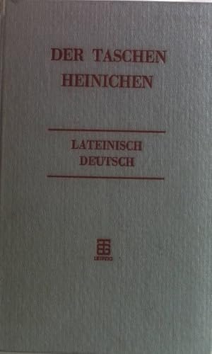 Image du vendeur pour Lateinisch-deutsches Taschenwrterbuch zu den klassischen und ausgewhlten spt- und mittellateinischen Autoren. mis en vente par books4less (Versandantiquariat Petra Gros GmbH & Co. KG)