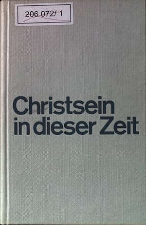 Seller image for Christsein in dieser Zeit: Lebensanschauung des modernen Katholiken, Der Glaube an Gott. for sale by books4less (Versandantiquariat Petra Gros GmbH & Co. KG)