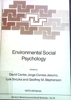 Immagine del venditore per Environmental Social Psychology. NATO ASI Series, Series D: Behavioural and Social Sciences, Vol. 45. venduto da books4less (Versandantiquariat Petra Gros GmbH & Co. KG)